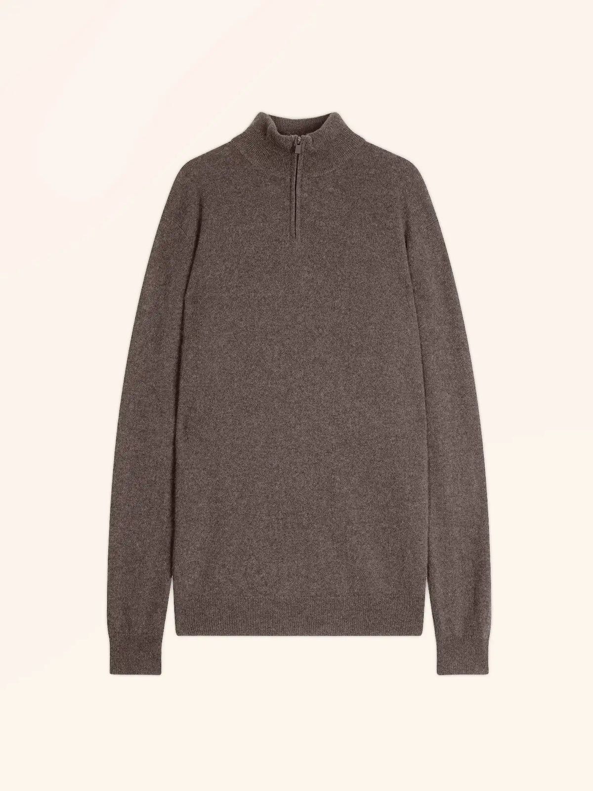 BRADLEY Pull Camionneur Taupe Chiné