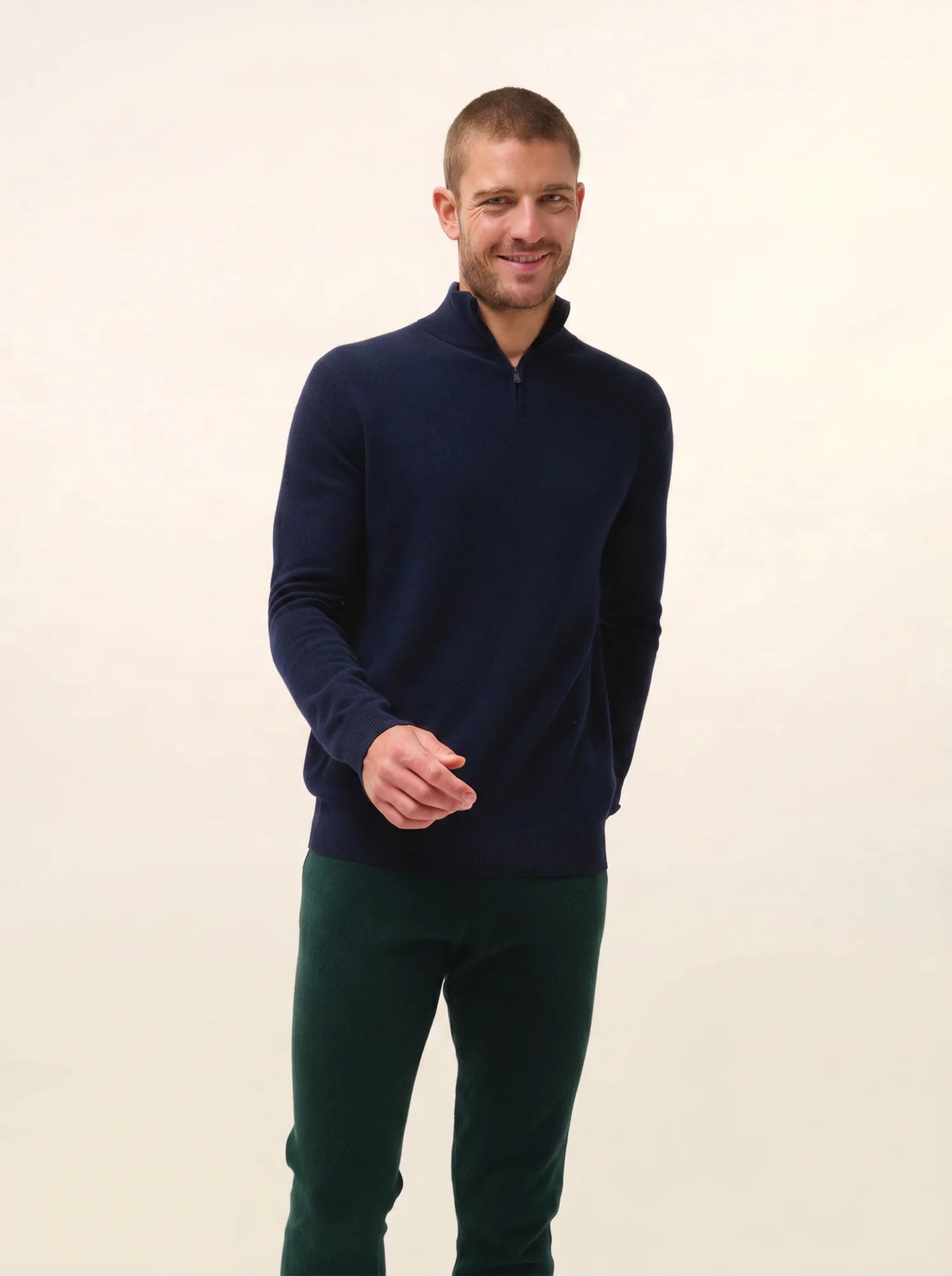 BRADLEY Pull Camionneur Bleu Marine