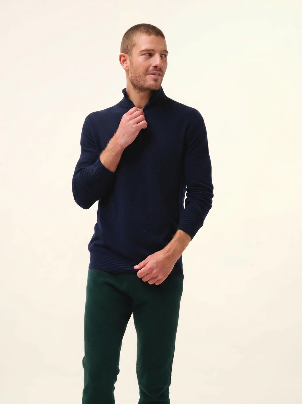 BRADLEY Pull Camionneur Bleu Marine