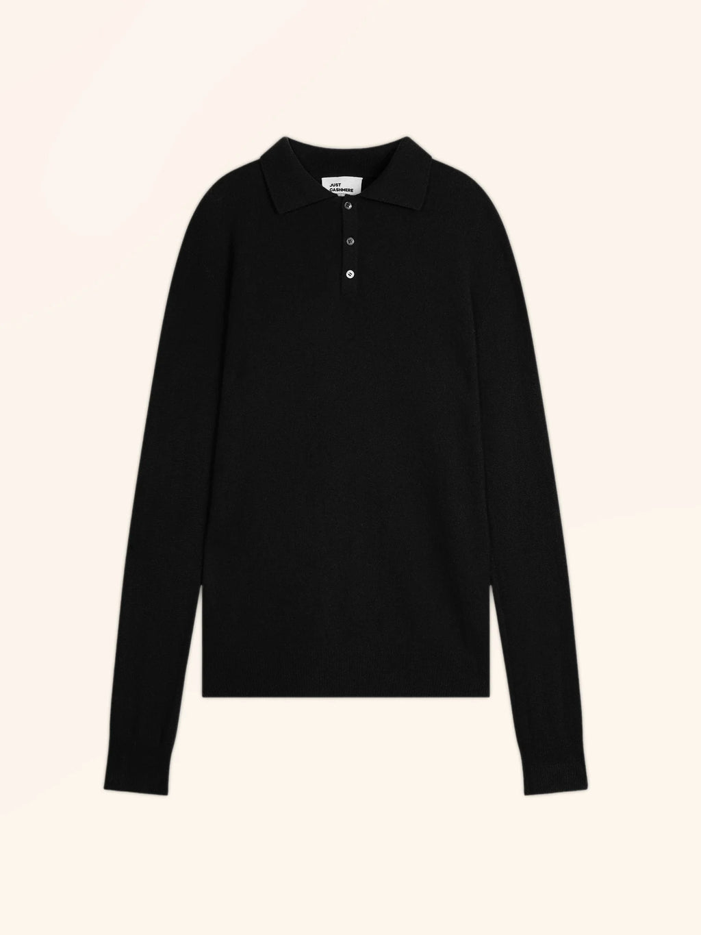 DOUGLAS Polo Long Sleeve Black
