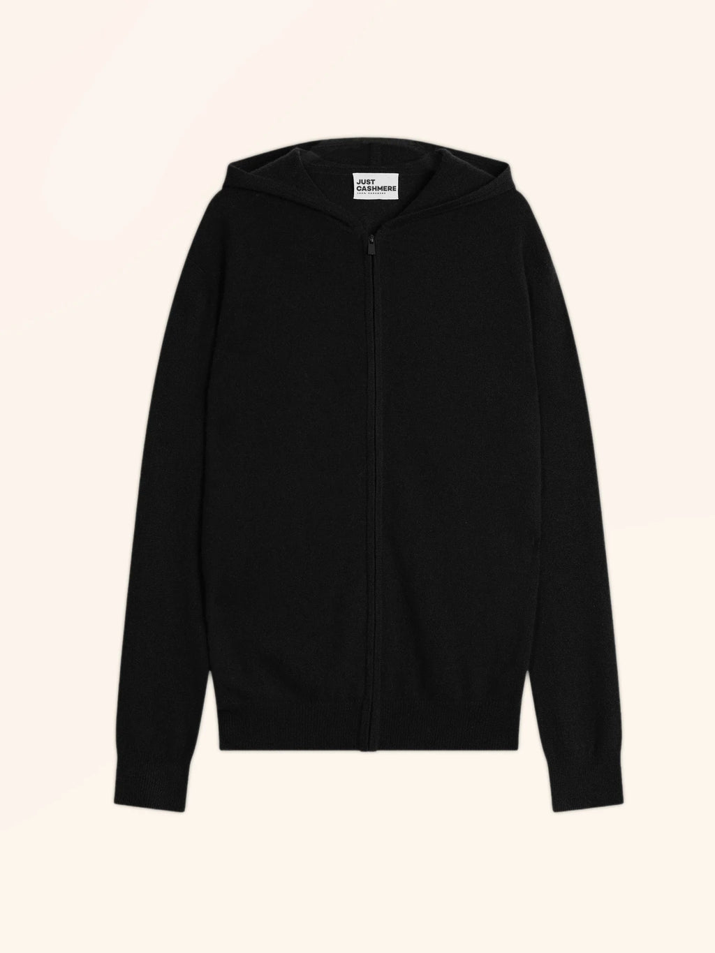 ELLIOT Gilet Zippé Capuche Noir