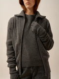YANN Gants 4 Fils Anthracite Chiné