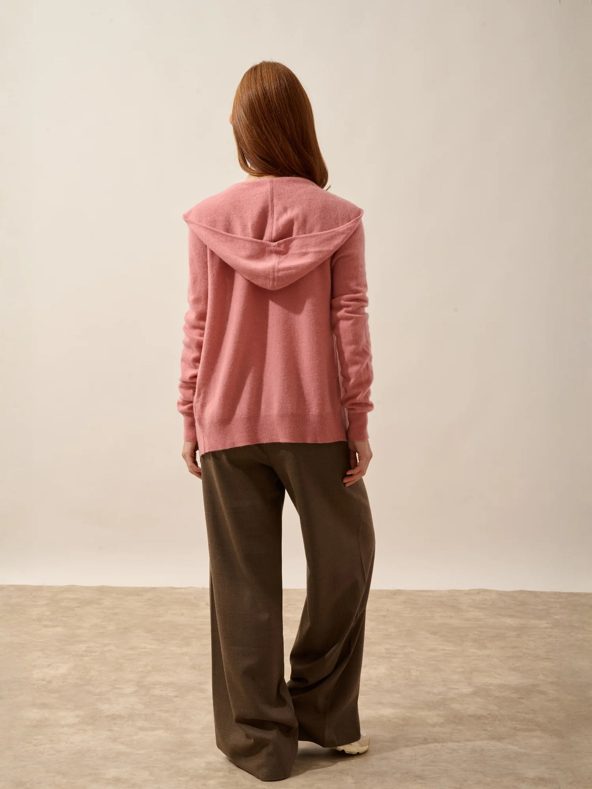 DEBBIE Gilet Zippé Capuche Pétale