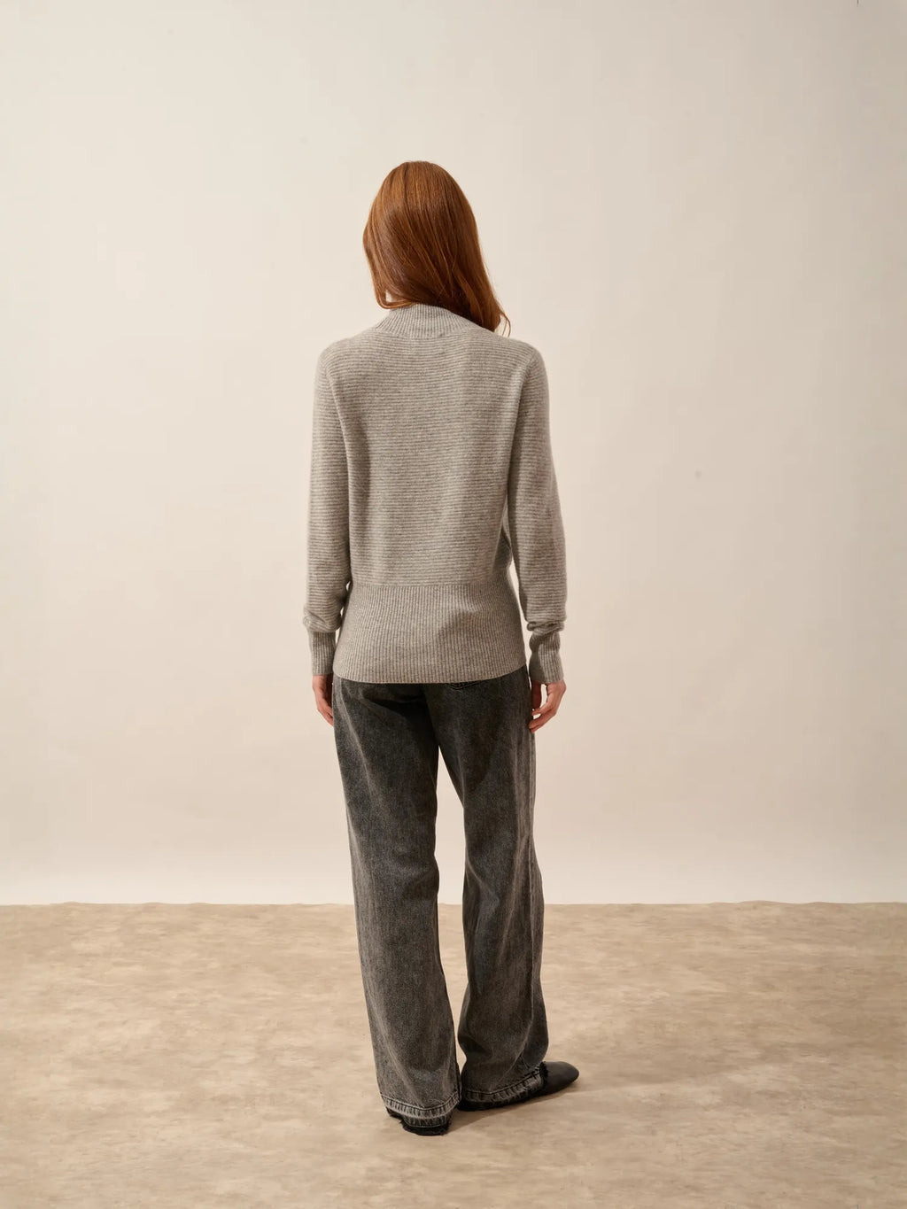 UDNY Sweater Turtleneck Heather Cloud