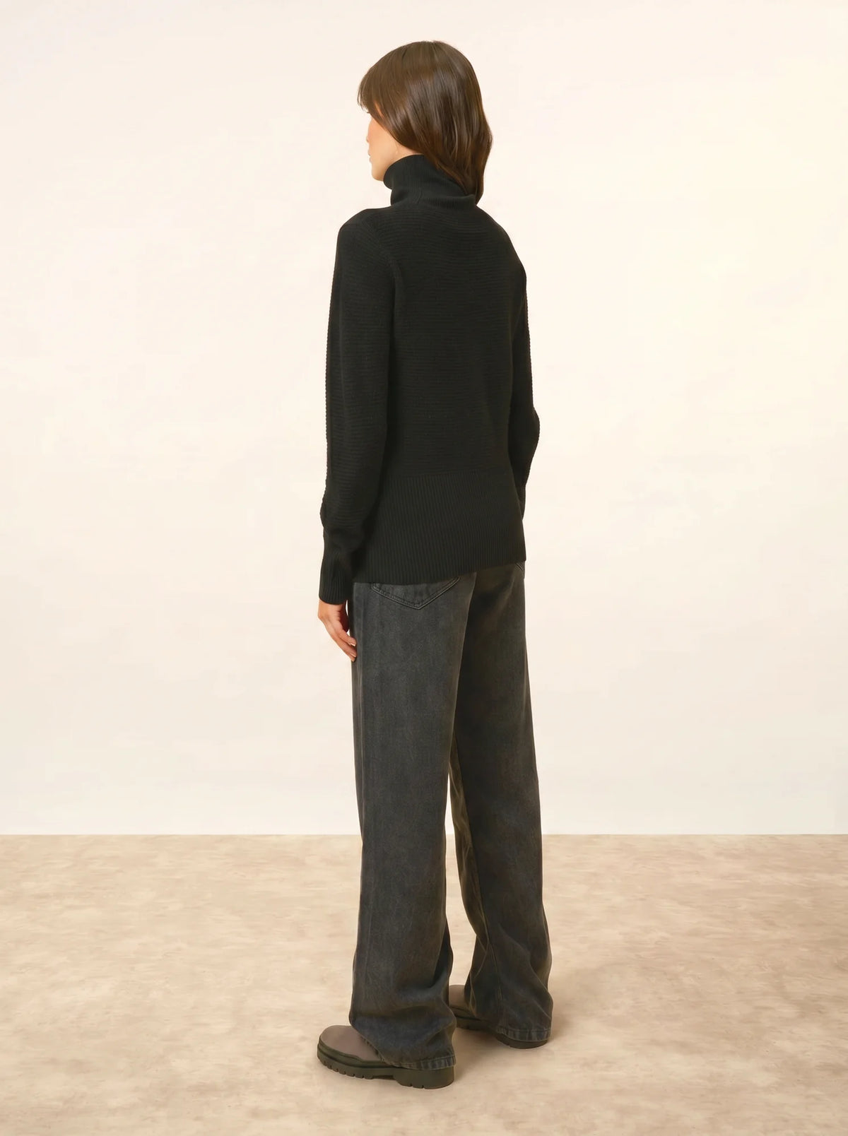 UDNY Sweater Turtleneck Black
