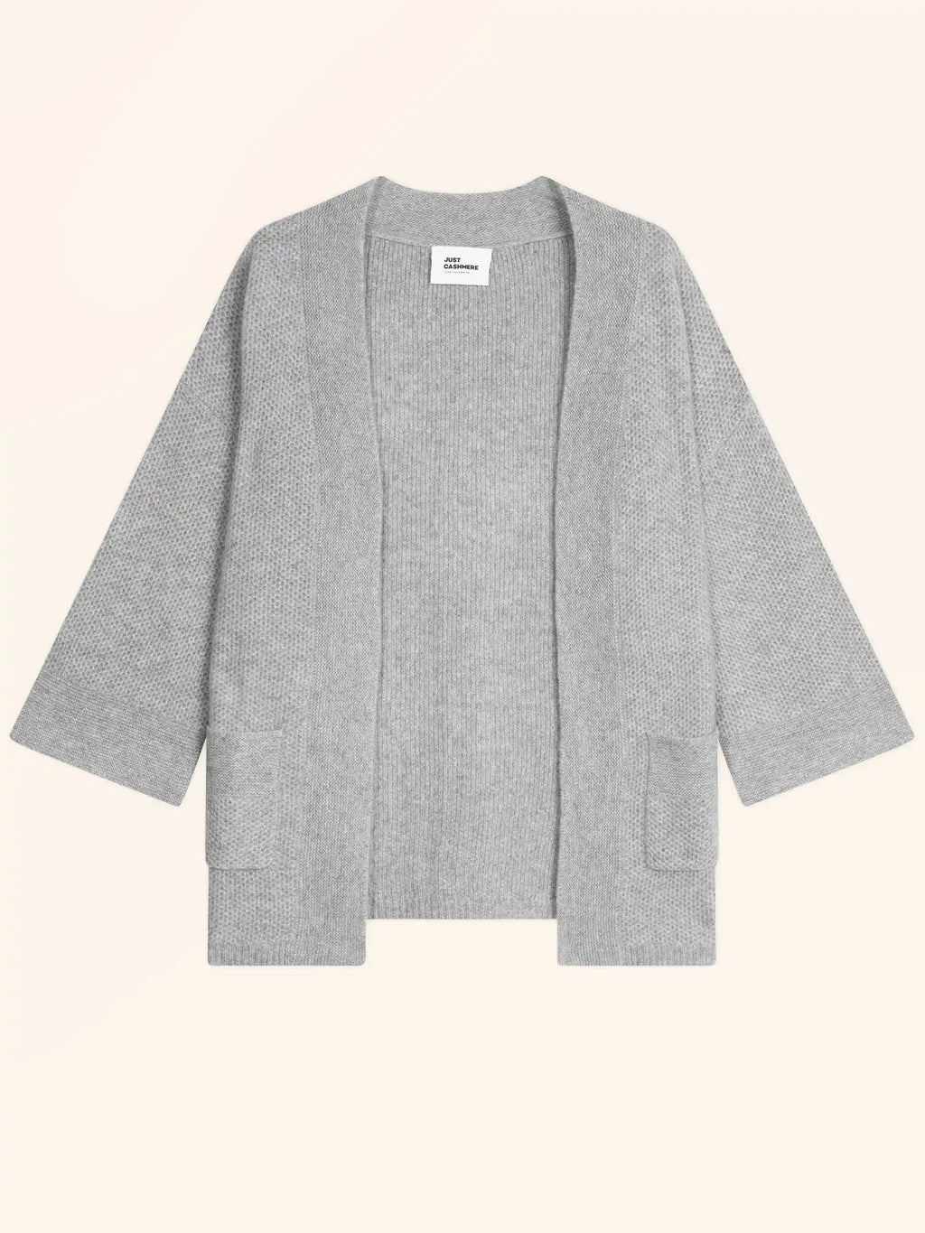 ABOYNE Veste Kimono 4 Fils Nuage Chiné