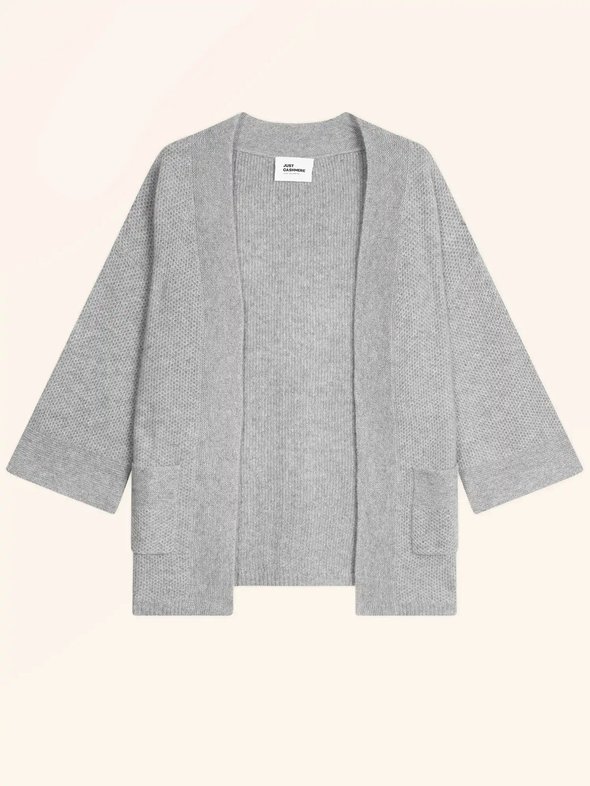 ABOYNE Veste Kimono 4 Fils Nuage Chiné