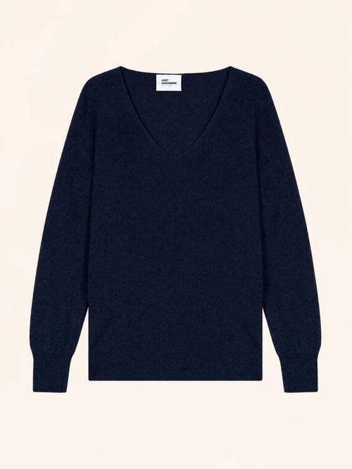 BIRSE Pullover V-Ausschnitt Marineblau