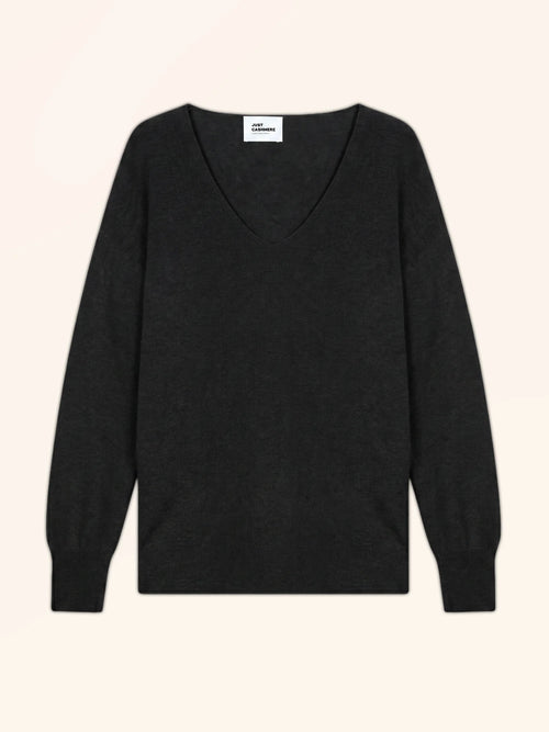 BIRSE Pullover V-Ausschnitt Schwarz