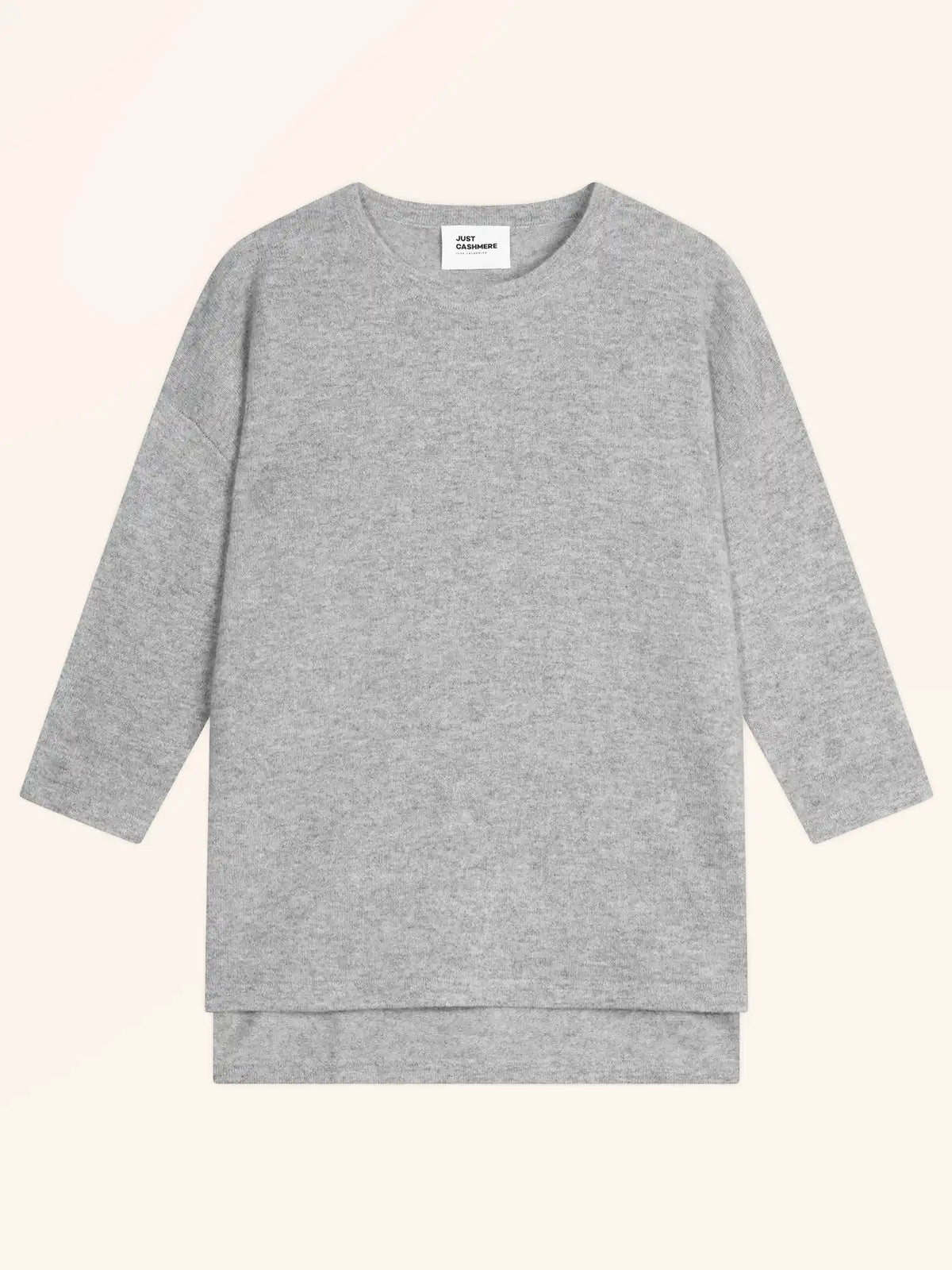 CLATTIE Sweater Crew Neck Heather Cloud