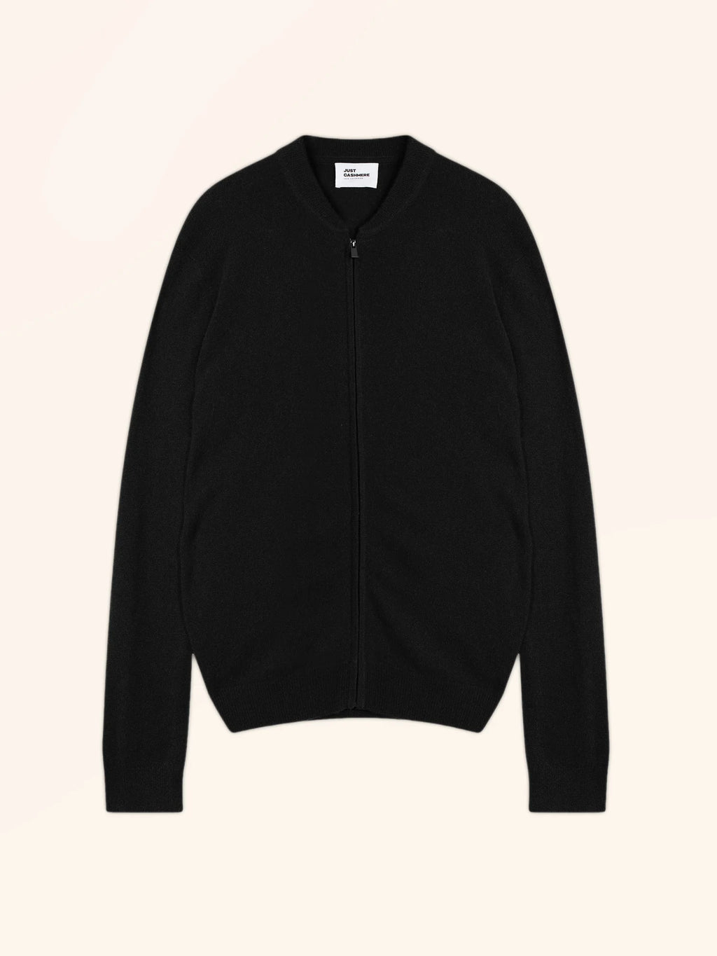 POLNOON Vest Zipped Mandarin Collar Black