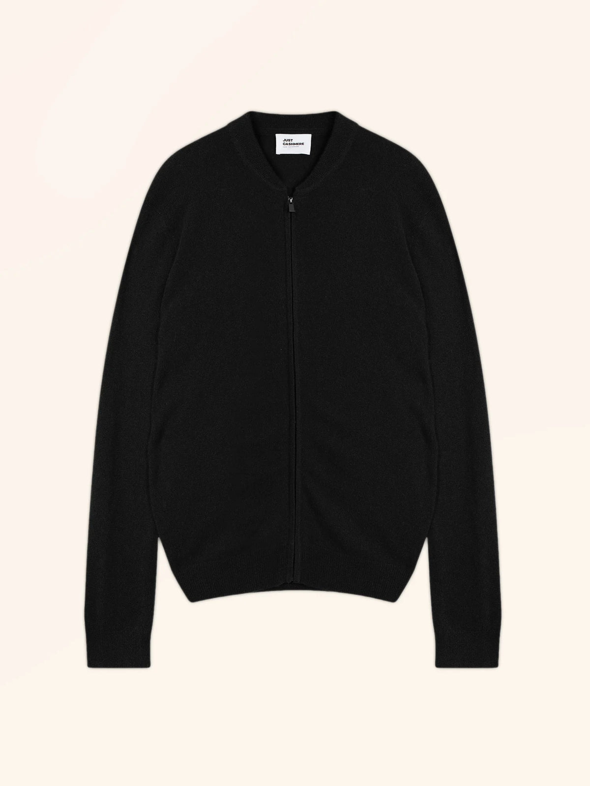 POLNOON Gilet Zippé Col Mao Noir