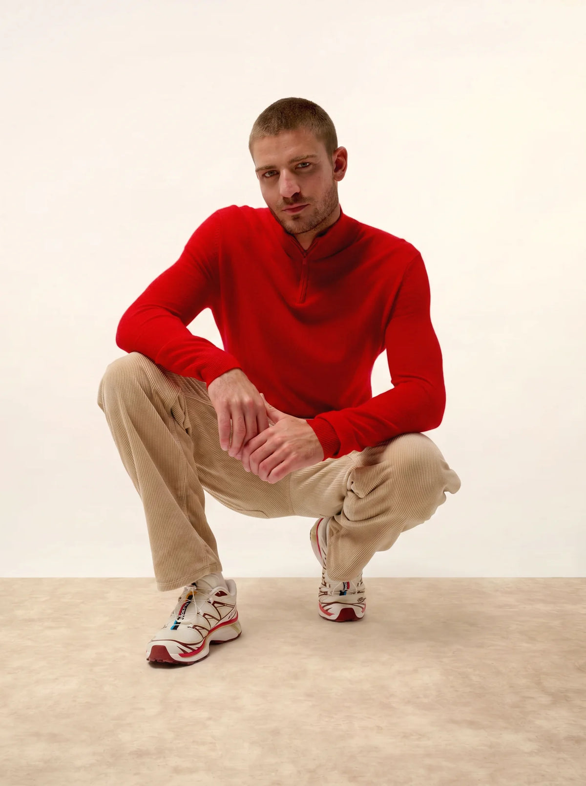 BRADLEY Pull Camionneur Rouge