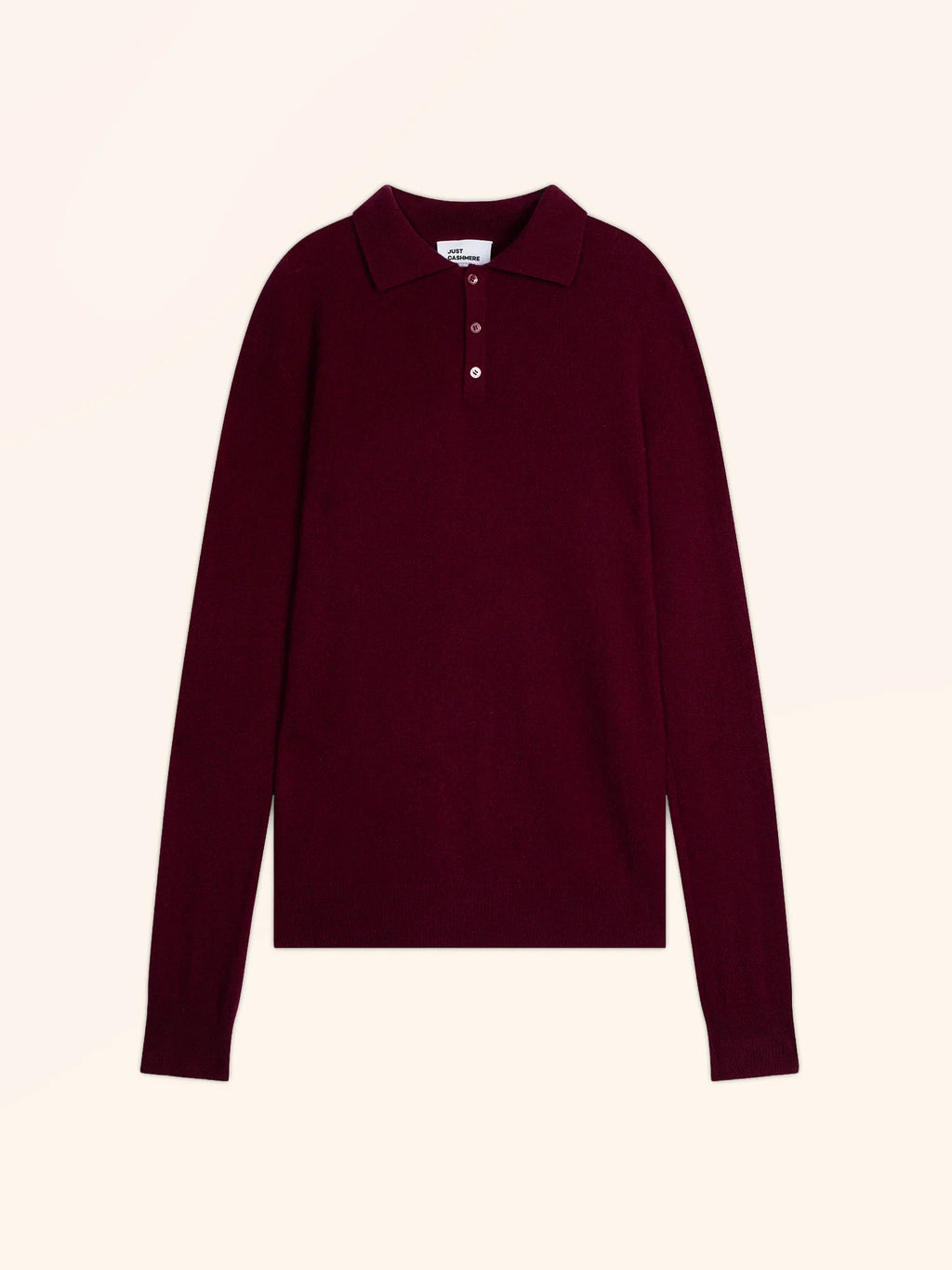 DOUGLAS Polo Manches Longues Bordeaux