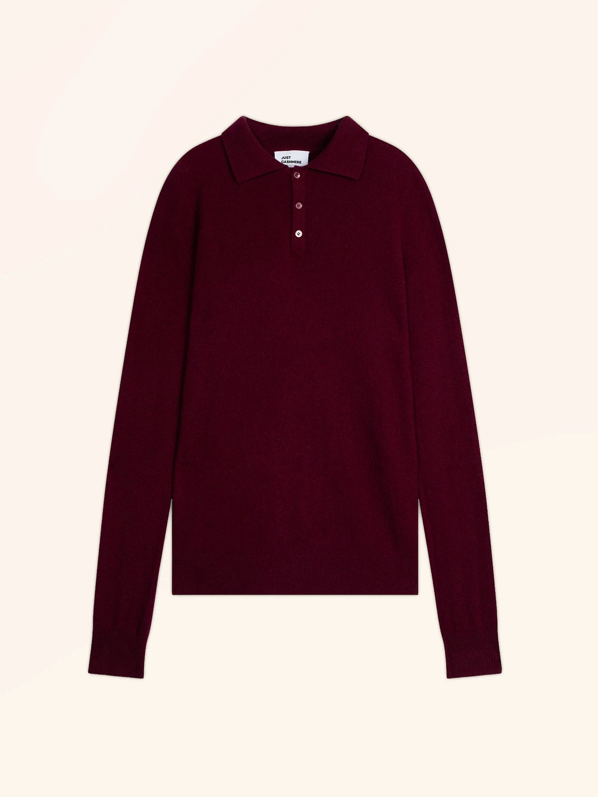 DOUGLAS Polo Manches Longues Bordeaux