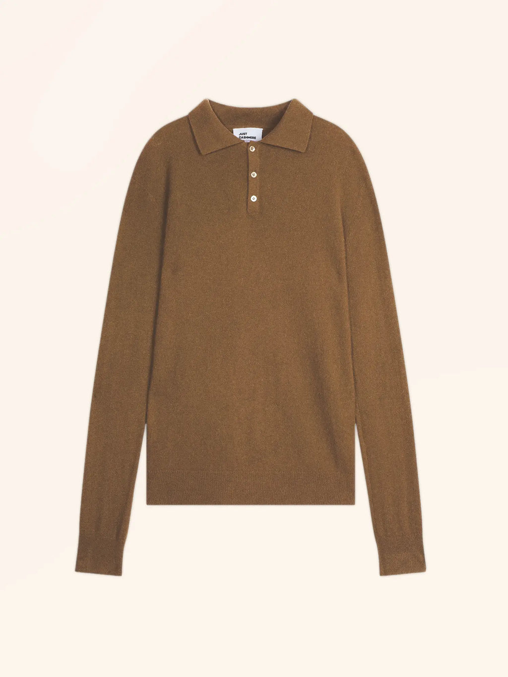 DOUGLAS Polo Manches Longues Noisette