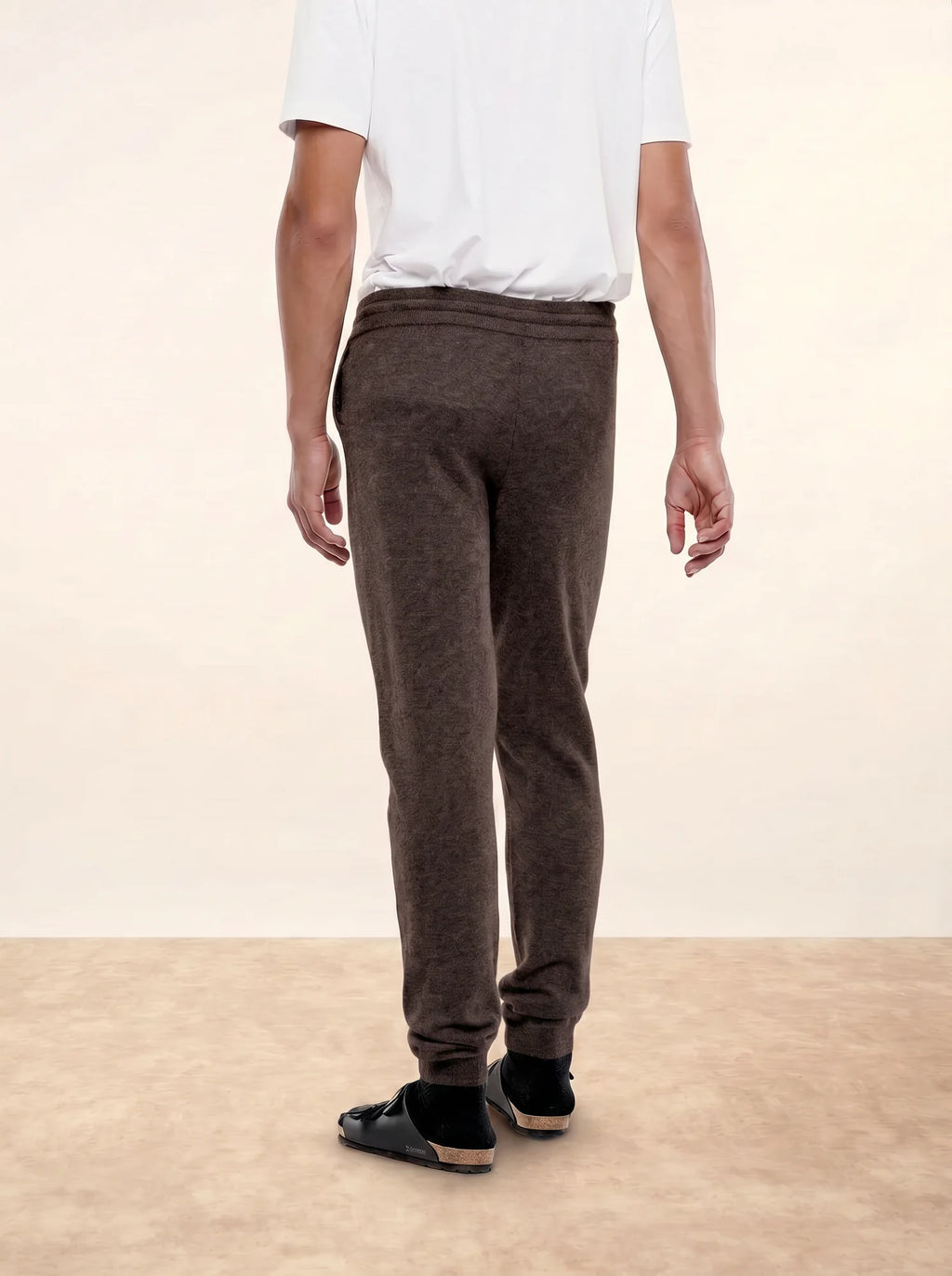 GARETH Jogging Taupe Chiné