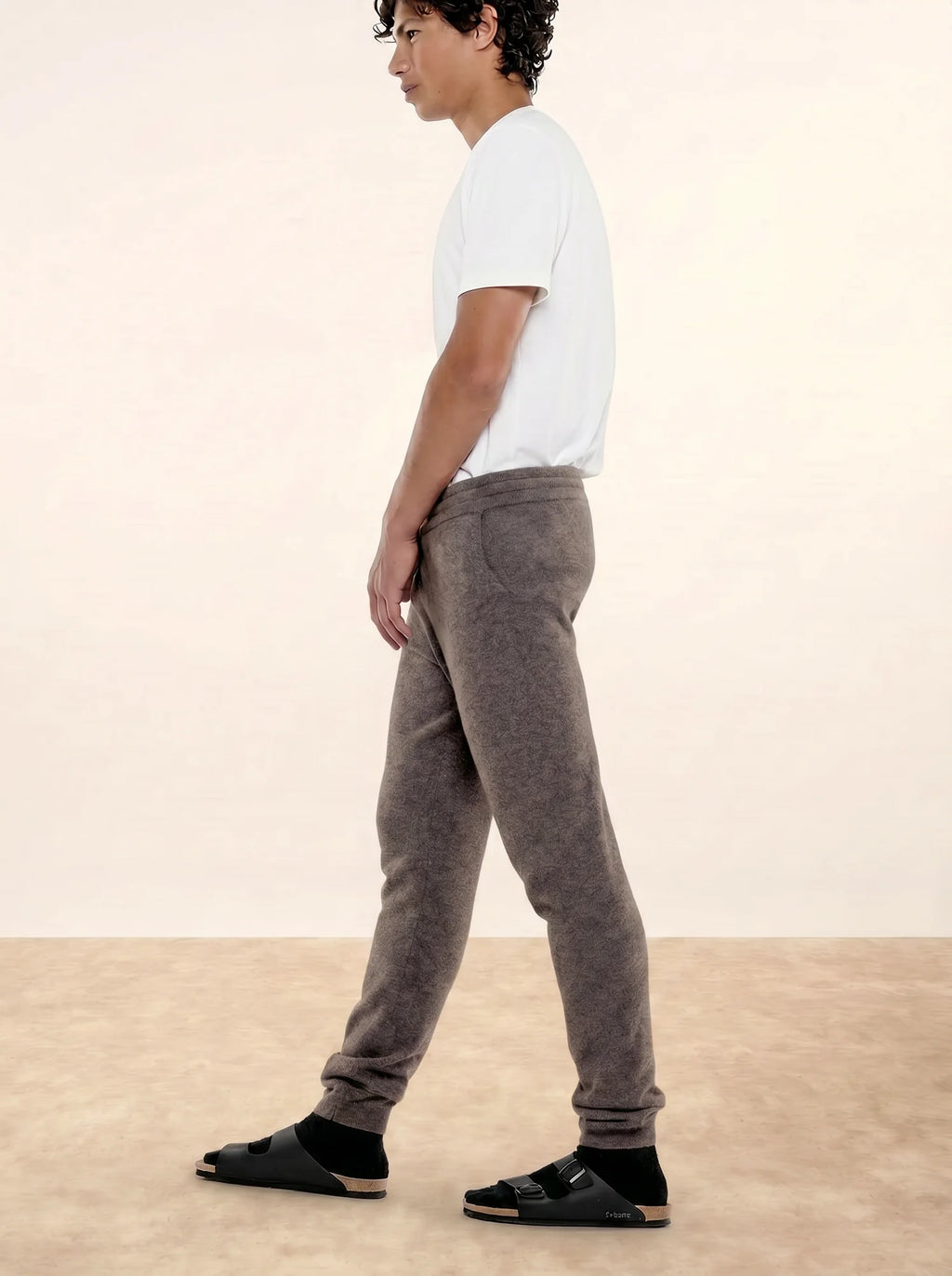 GARETH Jogging Taupe Chiné