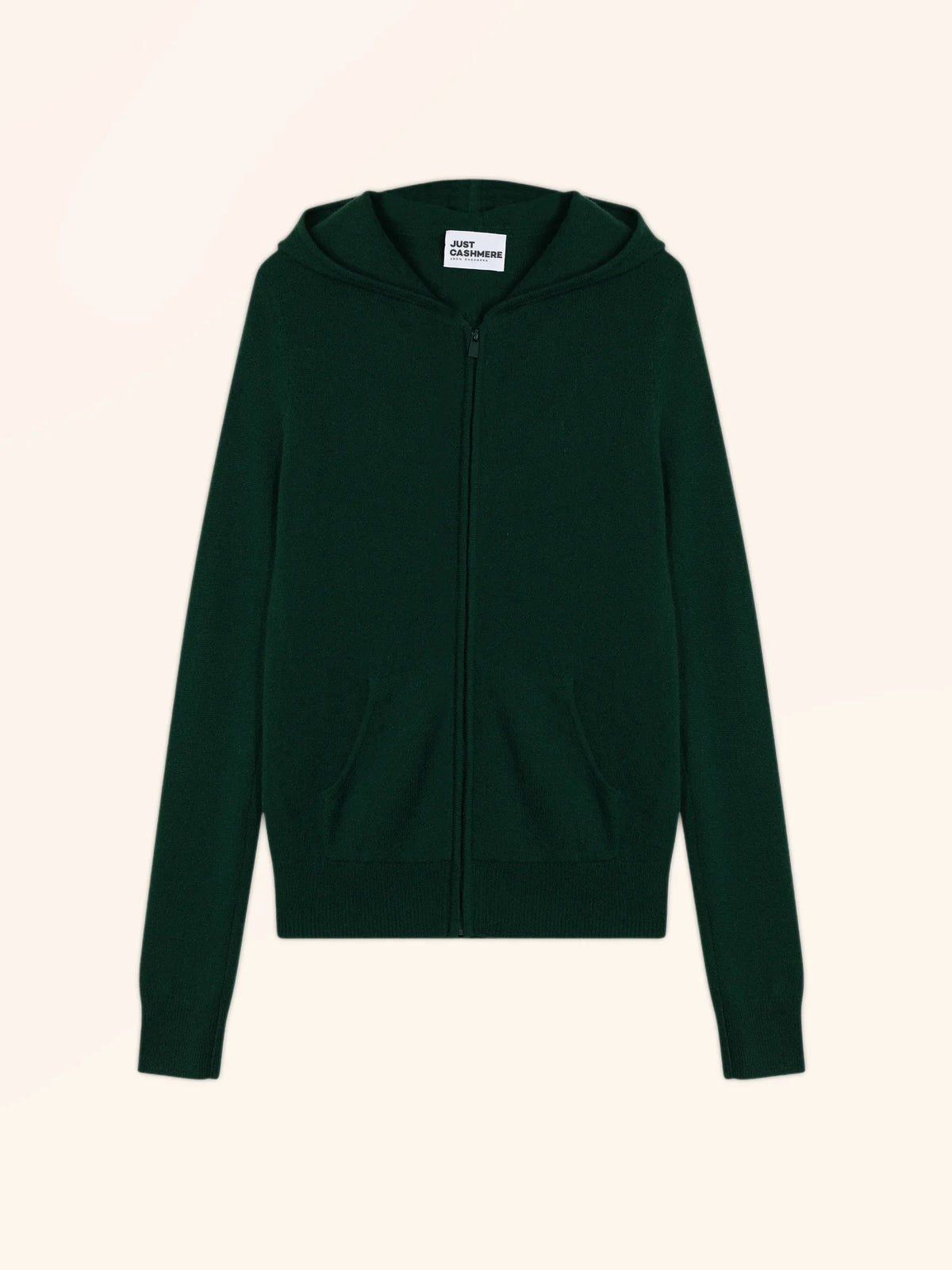 DEBBIE Gilet Zippé Capuche Cyprès