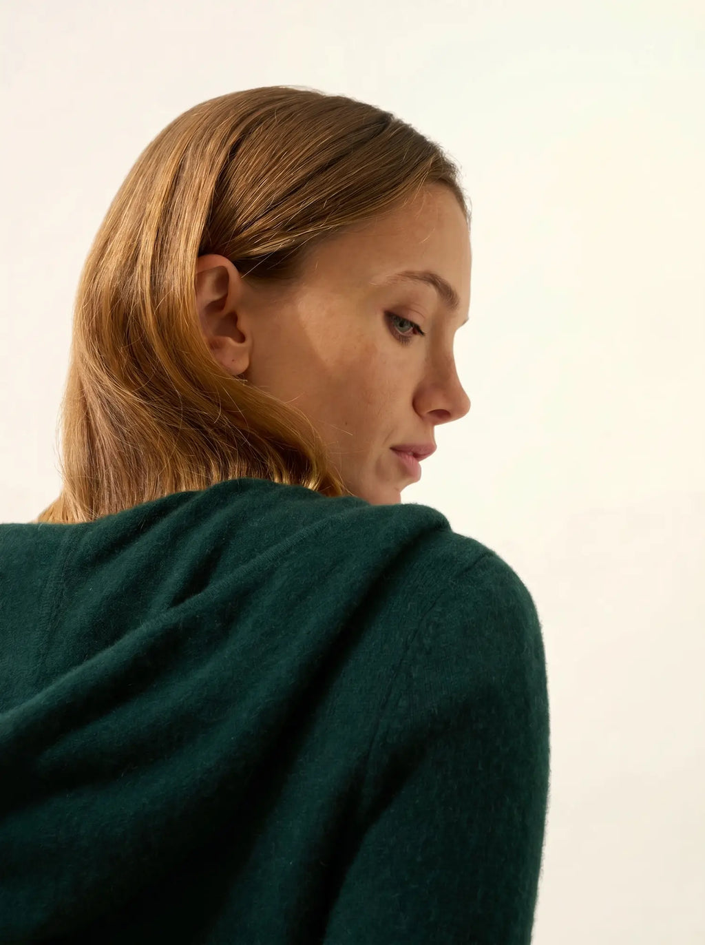 DEBBIE Gilet Zippé Capuche Cyprès