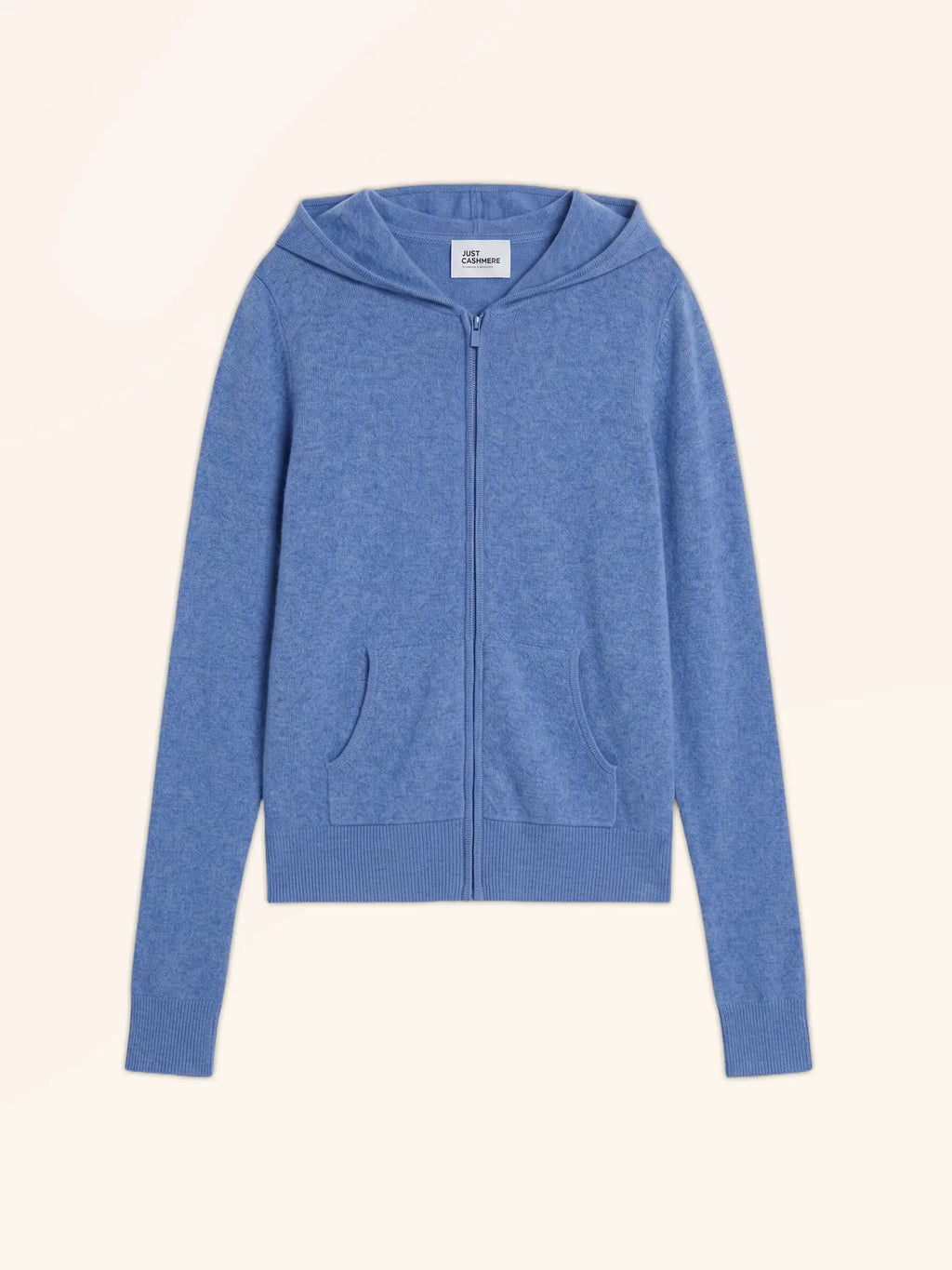 DEBBIE Gilet Zippé Capuche Ciel