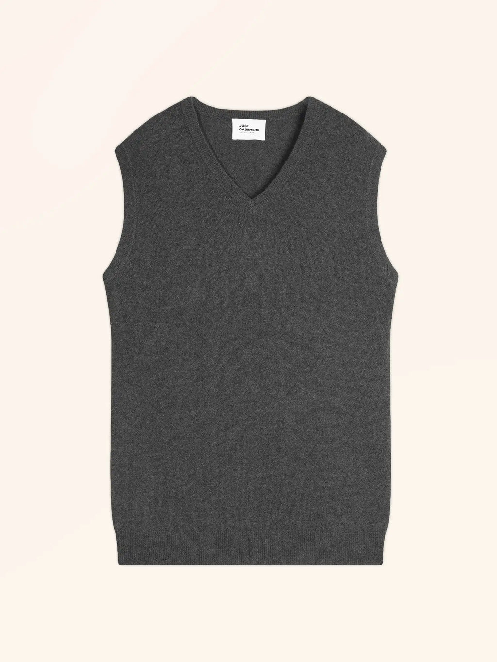 CORKI Débardeur Col V Anthracite Chiné