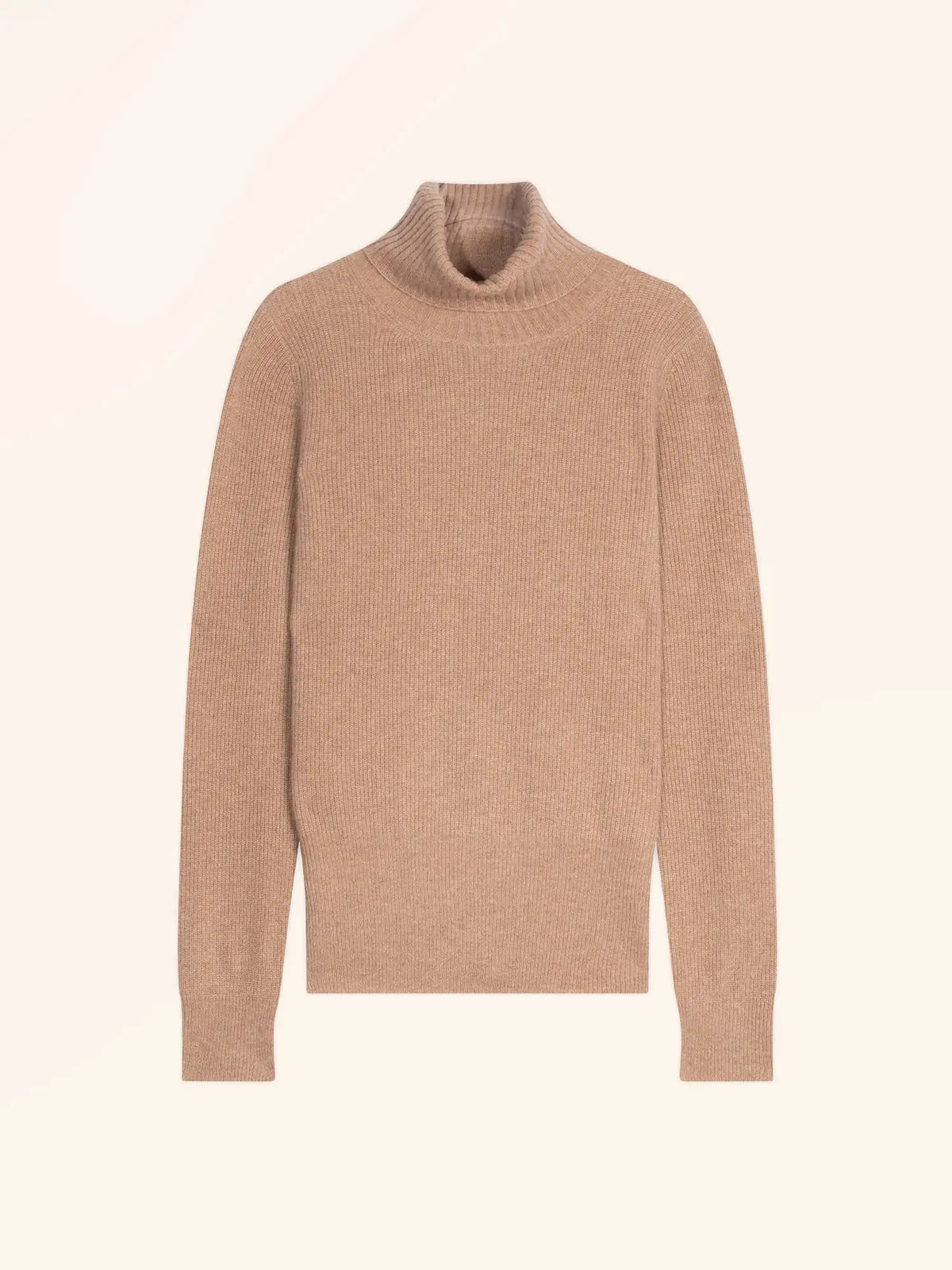 BILL Pullover Rollkragen Camel meliert