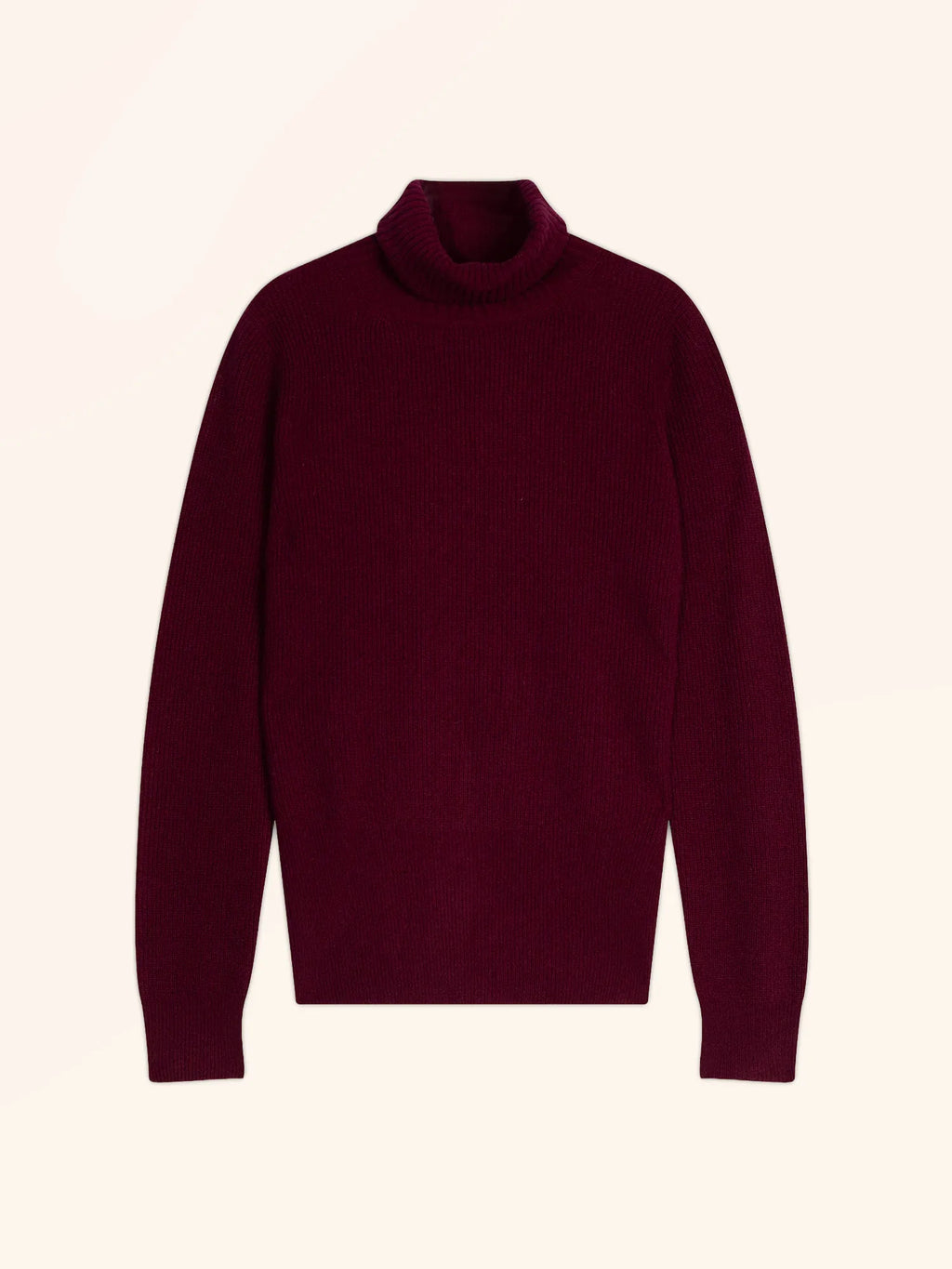 BILL Pullover Rollkragen Bordeaux