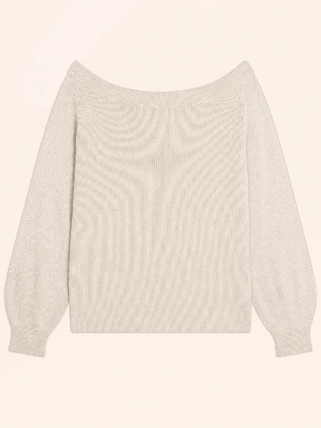 TONY Pull Col Bateau Neige