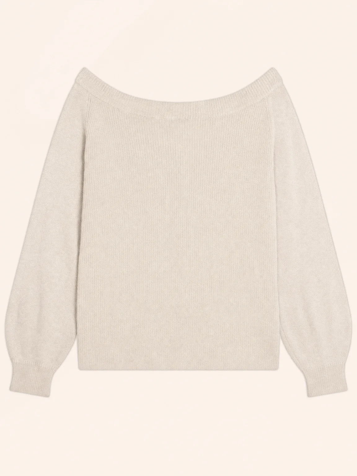TONY Pull Col Bateau Neige