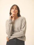 CHARLINE Sweater Crew Neck Heather Cloud