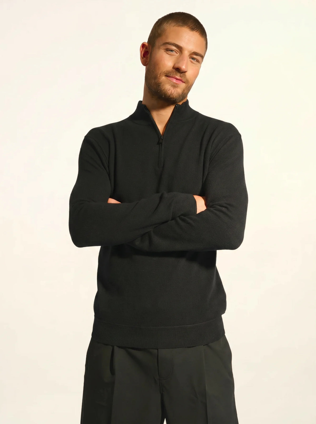 NOUR Pull Camionneur Noir