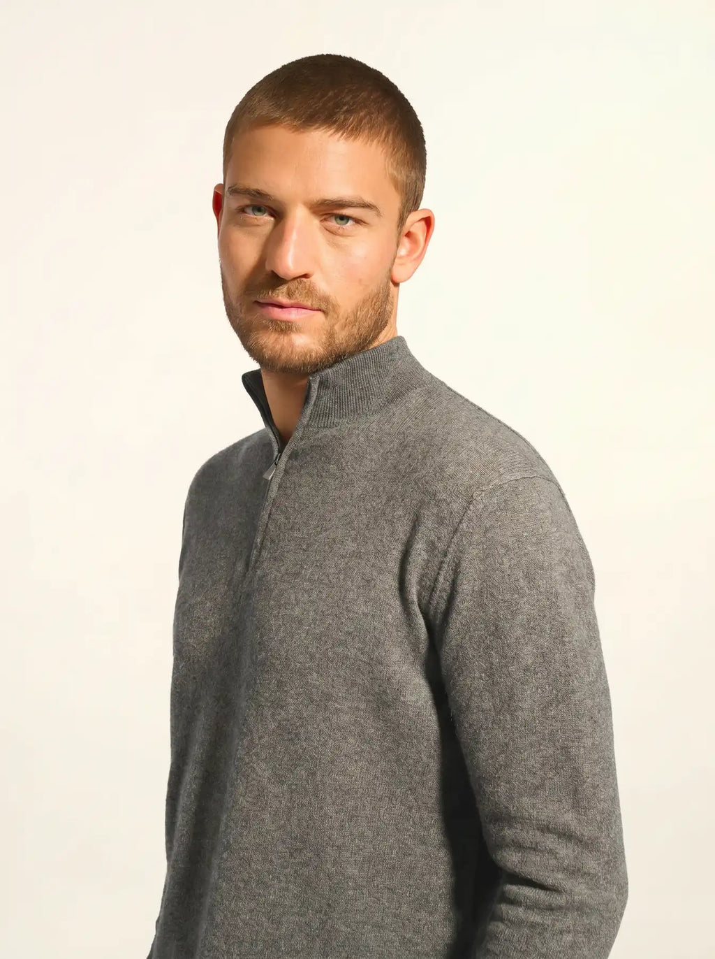 NOUR Pull Camionneur Anthracite Chiné