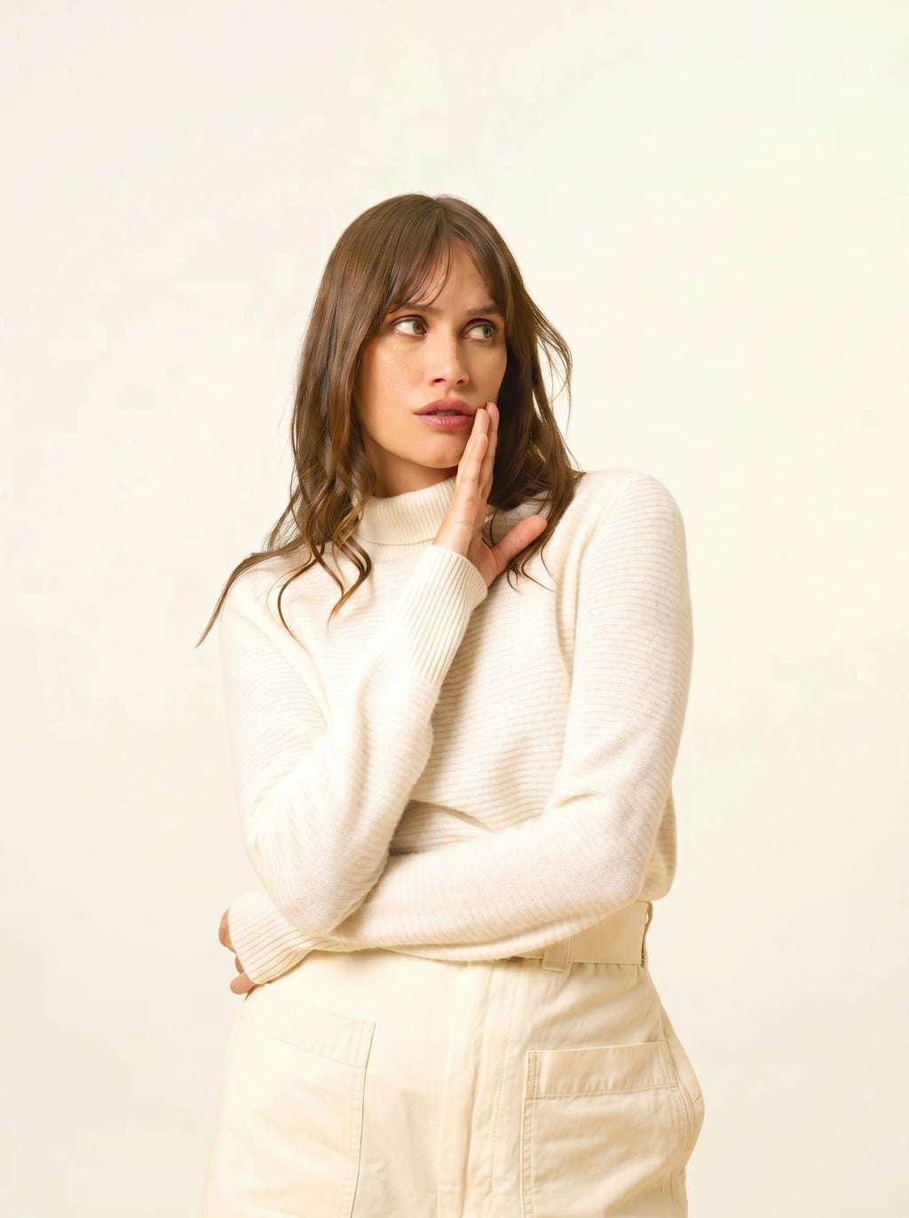 UDNY Sweater Turtleneck Snow