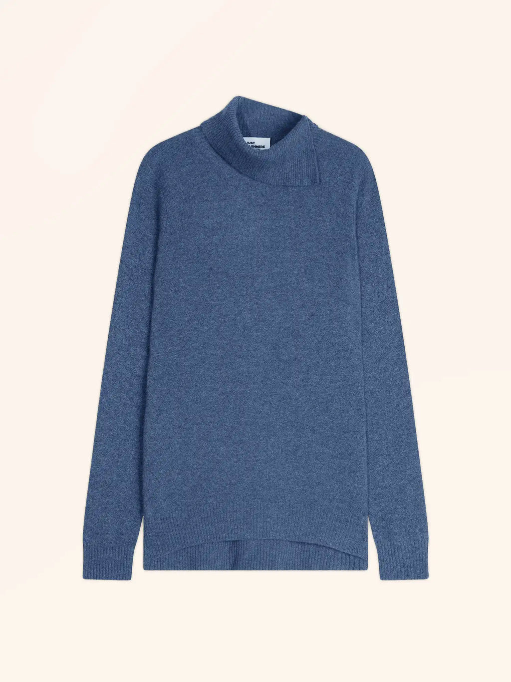 DUNDEE Pullover Rollkragen geknöpft Denimblau