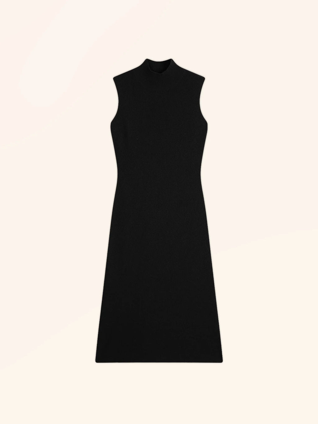 LOTTIE Dress Mock Neck Sleeveless Black