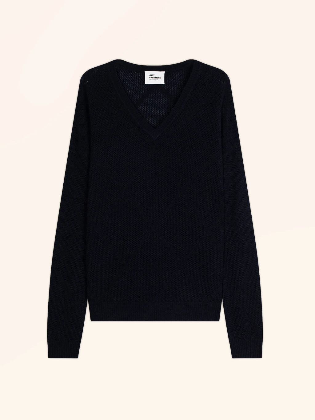 CAPUCINE Sweater V-Neck Navy