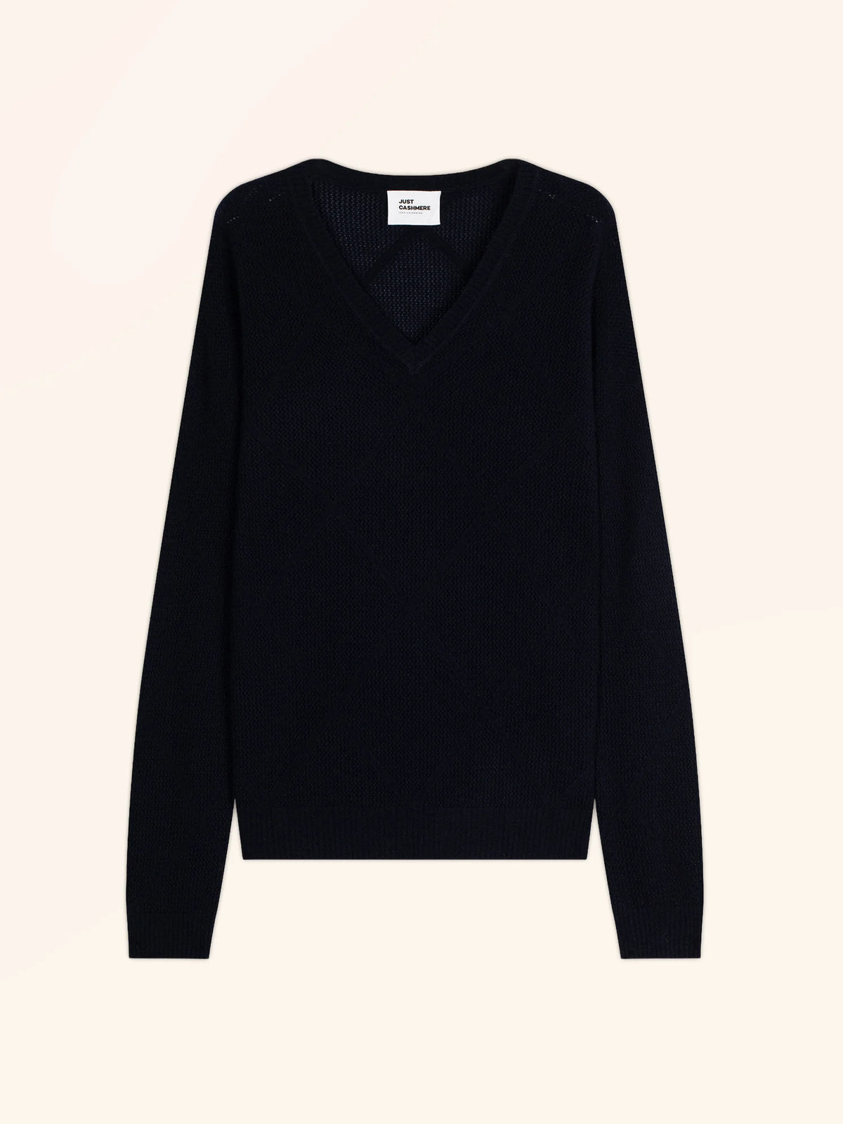CAPUCINE Sweater V-Neck Navy