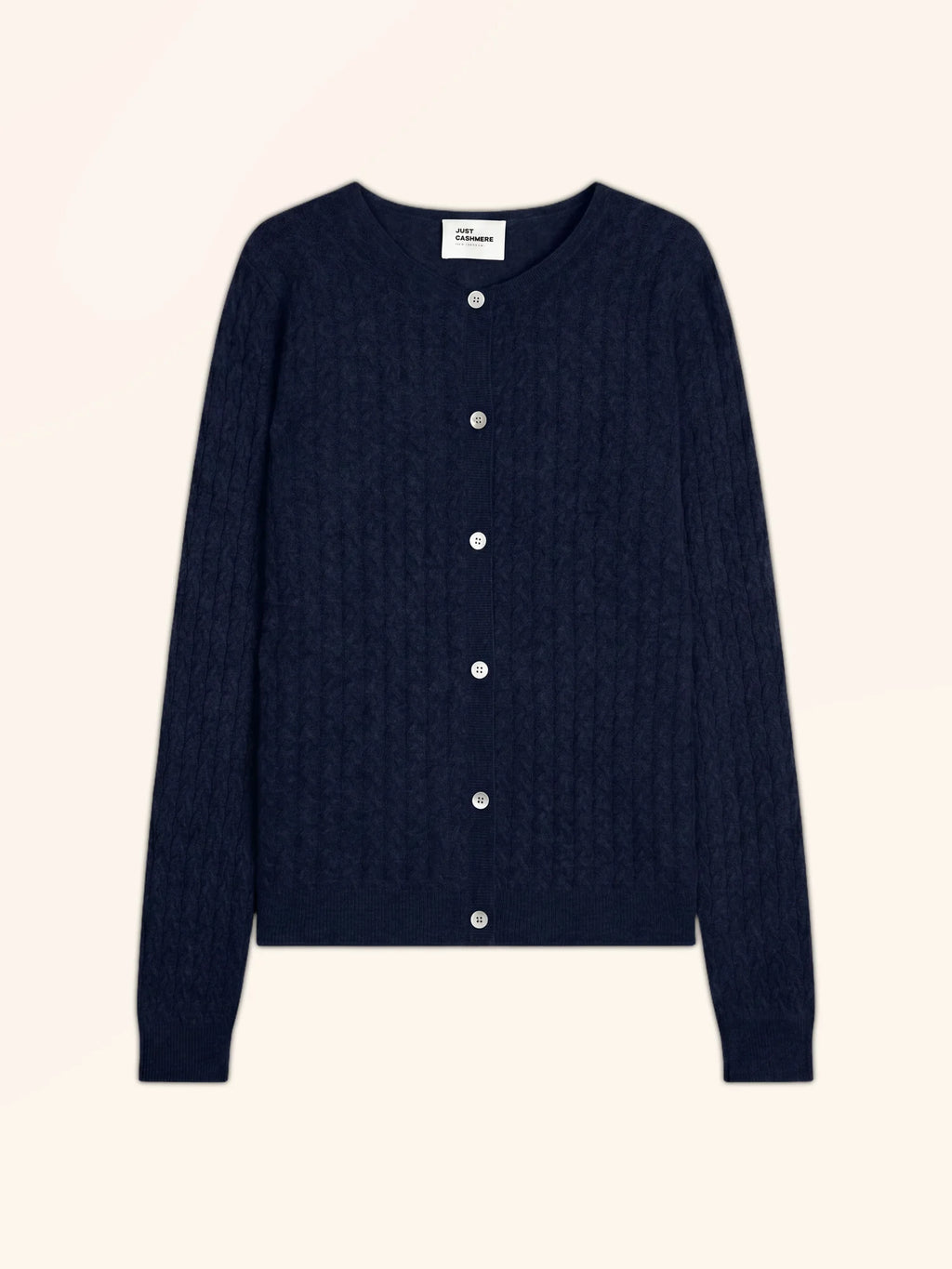 LAURA Cardigan Crew Neck Navy