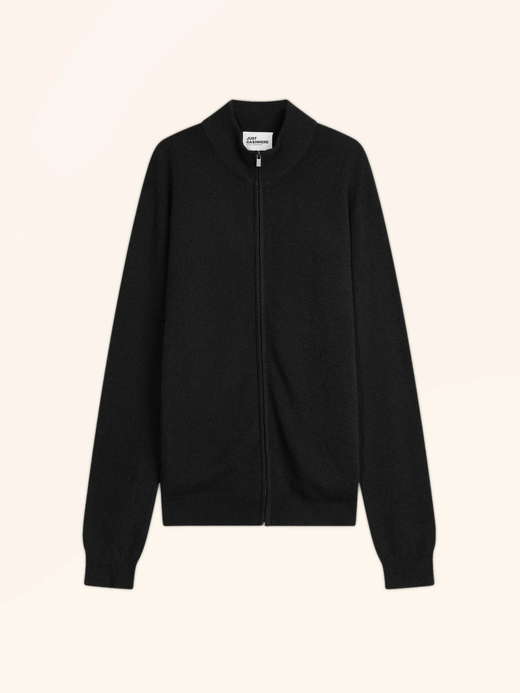 LILOU Gilet Zippé Col Montant Noir