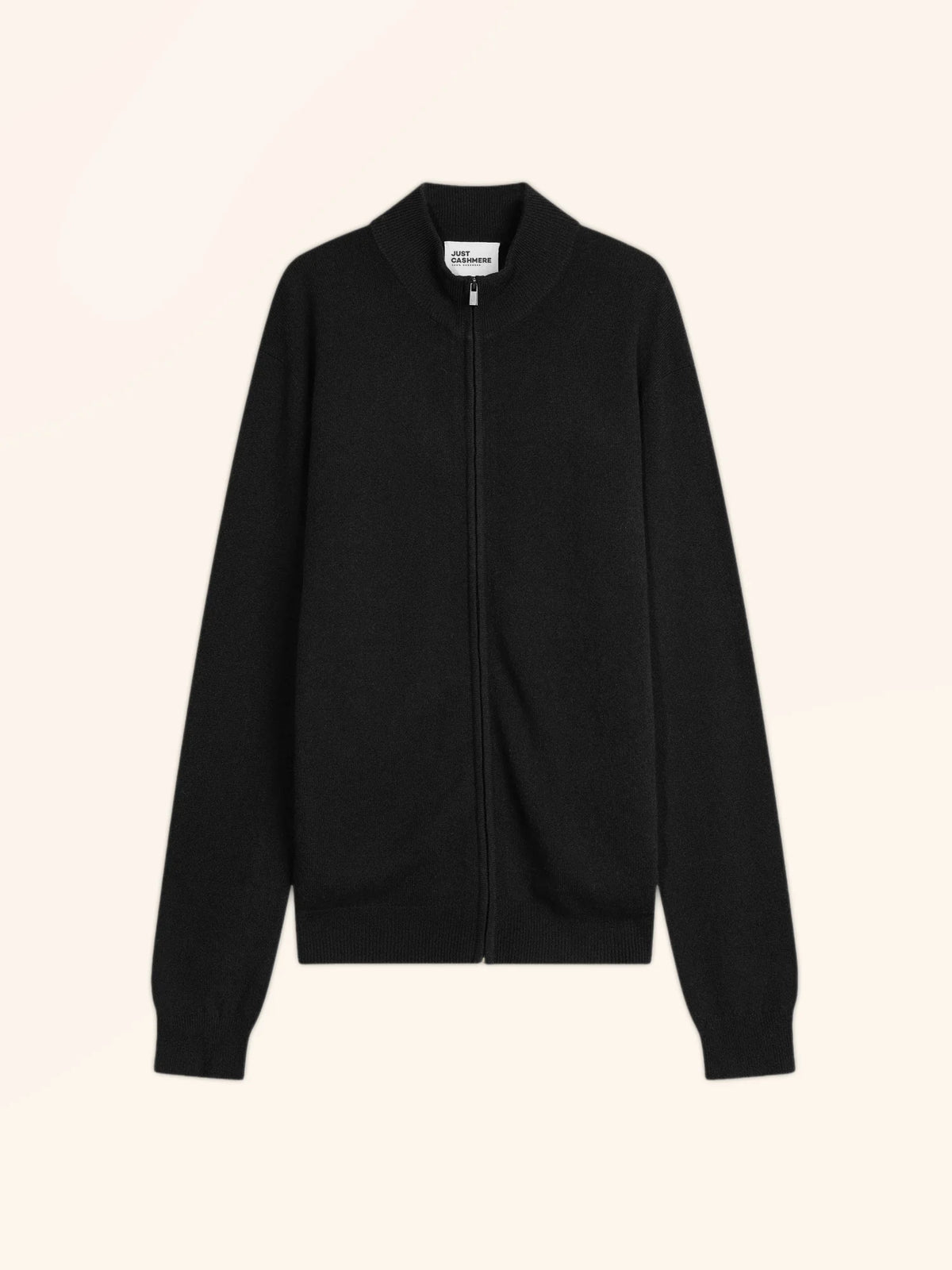 LILOU Gilet Zippé Col Montant Noir