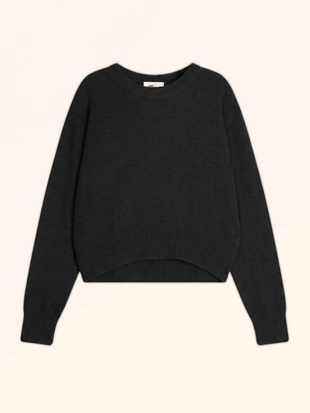 MARGAUX Pull Col Rond 6 Fils Noir
