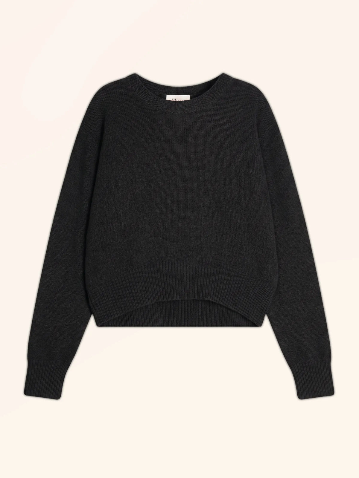 MARGAUX Pull Col Rond 6 Fils Noir