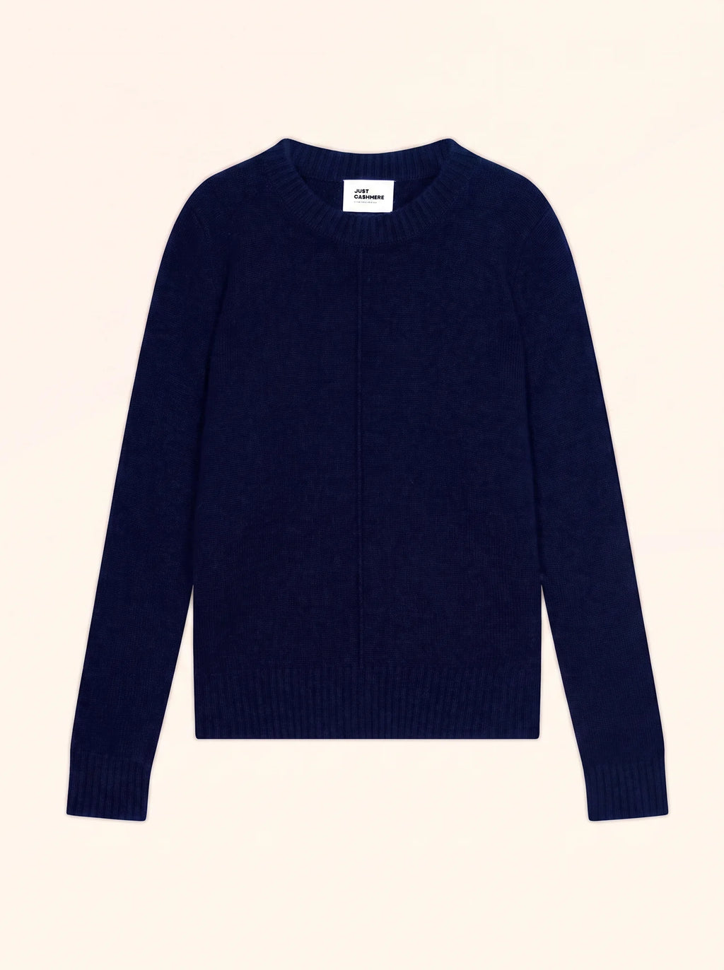 WILL Pull Col Rond 4 Fils Bleu Marine