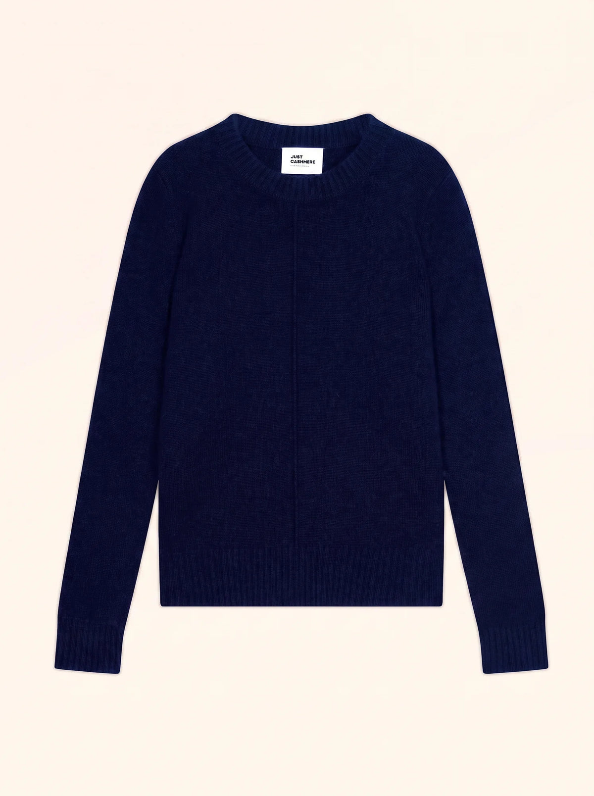 WILL Pull Col Rond 4 Fils Bleu Marine