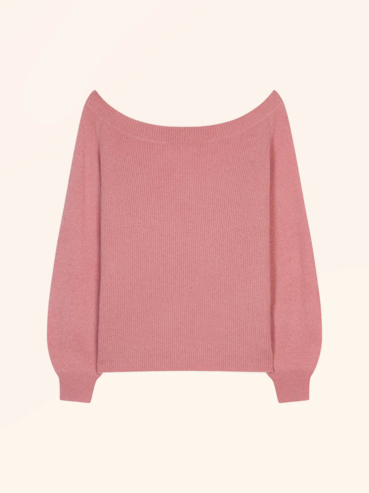 TONY Sweater Boat Neck Petal