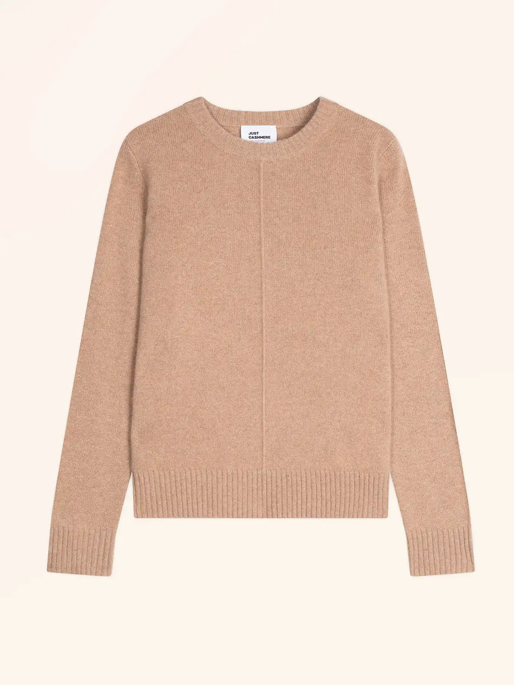 WILL Pull Col Rond 4 Fils Camel Chiné
