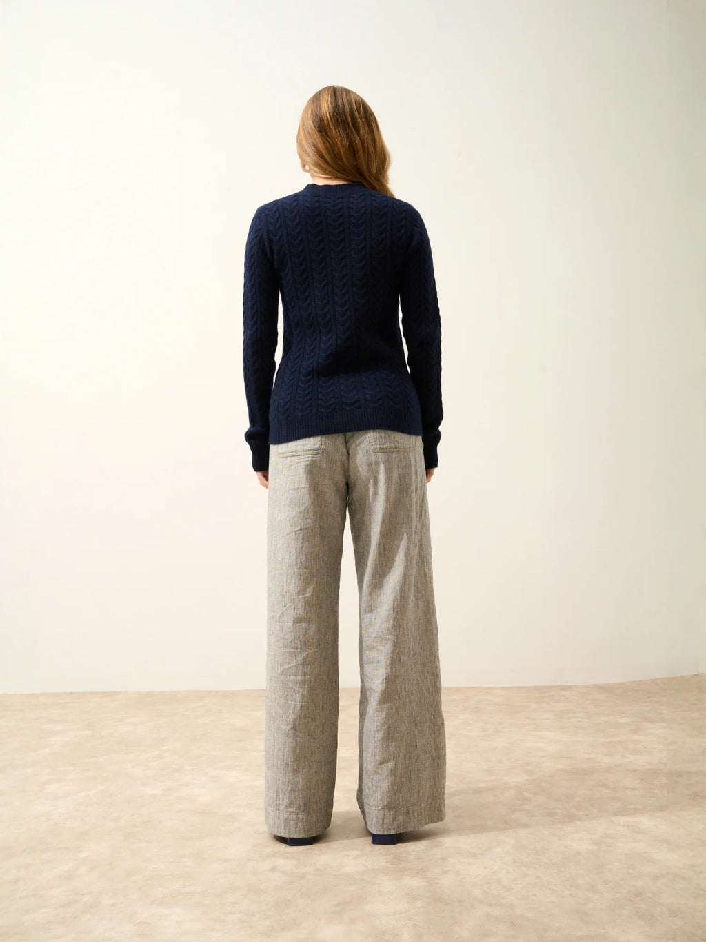 ALICE Pullover Rundhalsausschnitt 4-fädig Marineblau