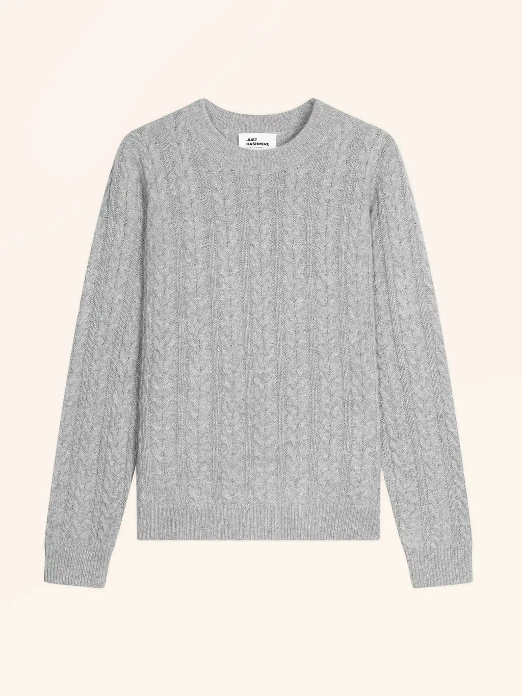 ALICE Pull Col Rond 4 Fils Nuage Chiné