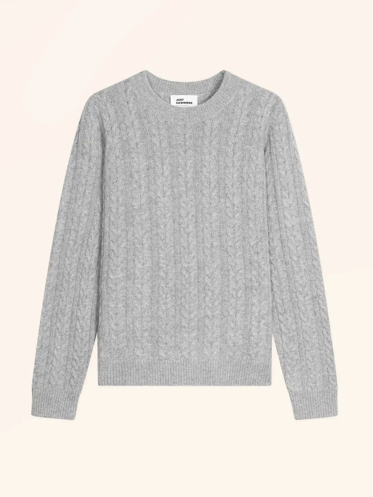 ALICE Pull Col Rond 4 Fils Nuage Chiné